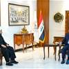 زيدان يستقبل المسعودي ويشيد بتكرار فوز بعثة الحج العراقية بجائزة "لبيتم"