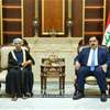 السامرائي يستقبل الحسان ويشيد ببرامج الأمم المتحدة