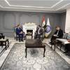 وزير العدل يبحث مع السفير الإيطالي التعاون في المجالات العدلية والقانونية