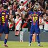 ثلاثي برشلونة يرد على اتهامات فليك