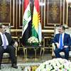 السامرائي وبارزاني يؤكدان: التعاون بين بغداد وأربيل ركيزة أساسية لتعزيز وحدة الصف