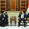 السامرائي والسيد الحكيم يؤكدان أهمية تعزيز الحوار بين القوى الوطنية
