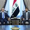 الزيدي يبحث مع زيدان التعاون بين السلطتين التنفيذية والقضائية