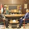 الوائلي ومحافظ واسط يبحثان تطوير منفذ زرباطية واستعدادات استقبال الزائرين