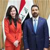 الزيدي لصحفية أمريكية: ستُمنح الشركات الأمريكية الأولوية في الاستثمار