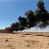 العثور على مضافة لداعش وتدميرها في عمق الصحراء بالانبار 