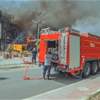 اندلاع حريق داخل نادي الحقوقيين في بغداد