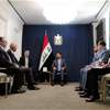 الزيدي وباراك يؤكدان أهمية خفض مستويات التوتر في المنطقة