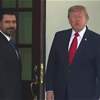 خلال استقباله الزيدي.. ترامب: نحن نحب العراق
