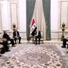 رئيس الجمهورية يؤكد أهمية مواصلة تطوير العلاقات العراقية - الهولندية