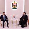 رئيس الوزراء والسيد الحكيم يؤكدان على ضرورة معالجة الأزمة المالية