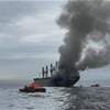 إصابة أحد أفراد طاقم سفينة بضربة مقذوف مجهول في مضيق هرمز