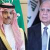 وزير الخارجية يبحث مع نظيره السعودي تطورات المنطقة وسبل خفض التصعيد