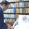 القيسي يزور السيد حسين إسماعيل الصدر ويهنئه بسلامة العودة إلى الوطن