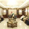 العزم والإعمار والتنمية يؤكدان أهمية الحوار بالتعامل مع الملفات المشتركة