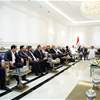 العزم يبحث مع قياداته في نينوى أولويات المرحلة المقبلة