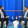 الزيدي والشرع يبحثان جهود تدعيم التهدئة وتخفيف توتر المنطقة