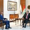القاضي زيدان يستقبل وزير الدفاع نايف الشمري ويبحثان الدعاوى الخاصة بالوزارة