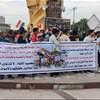 متظاهرو كربلاء يحيون ذكرى تشرين ويرفعون جملة مطالب