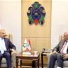 الحسيني يبحث مع مدير الأمن العام اللبناني ونظيره المغربي القضايا المشتركة والاقليمية 