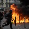 15 ألف شخص يتظاهرون في أنحاء فرنسا