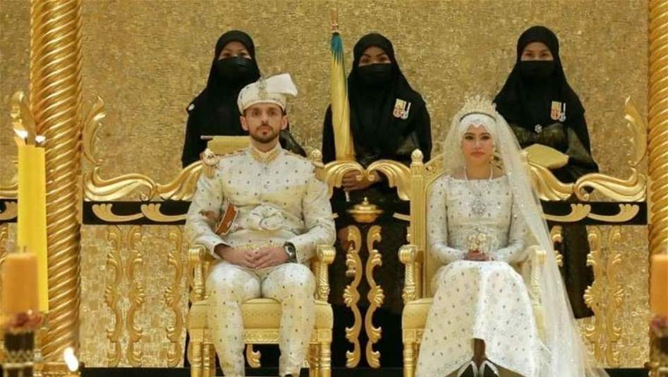 بالصور والفيديو: زفاف ابنة سلطان بروناي... والعريس عراقي؟