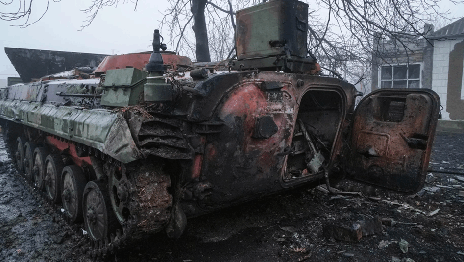 القوات الأوكرانية تخسر مركبة قتالية نادرة (صورة)