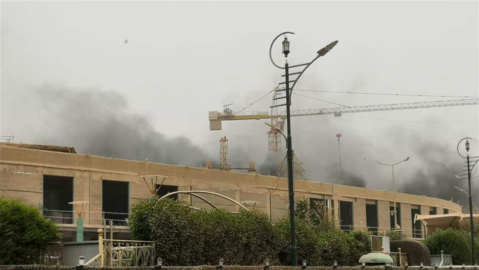 اندلاع حريق قرب مرقد الإمام الحسين في كربلاء (صور) 