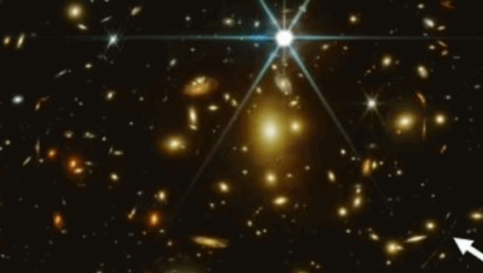 تلسكوب جيمس ويب يلتقط صورة لأبعد نجم معروف فى الكون