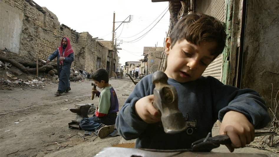عمالة الأطفال ترتفع بشكل مقلق في العراق
