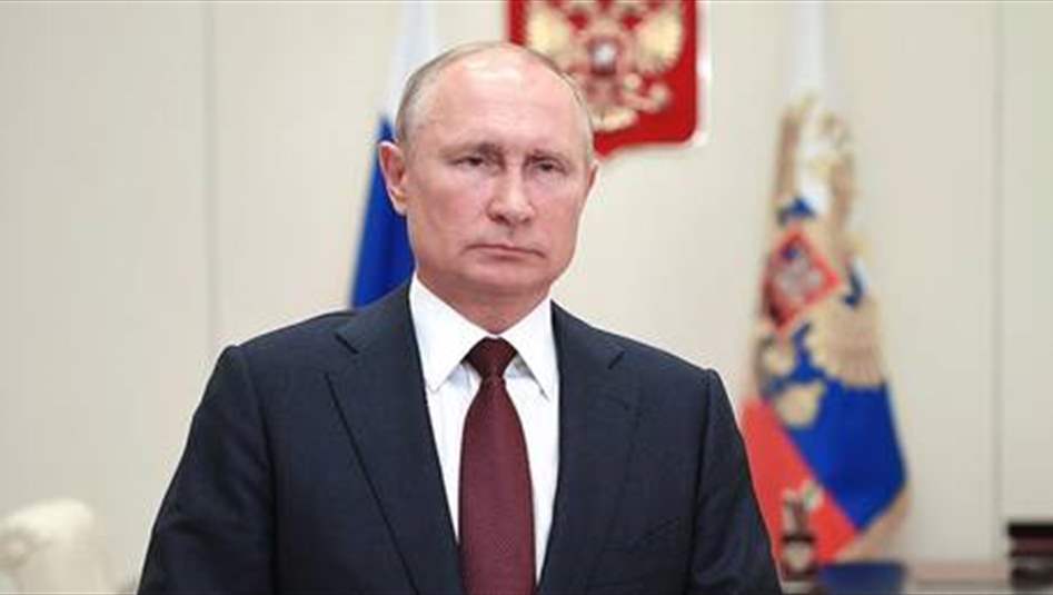خطاب مزيف لبوتين على وسائل الإعلام الروسية