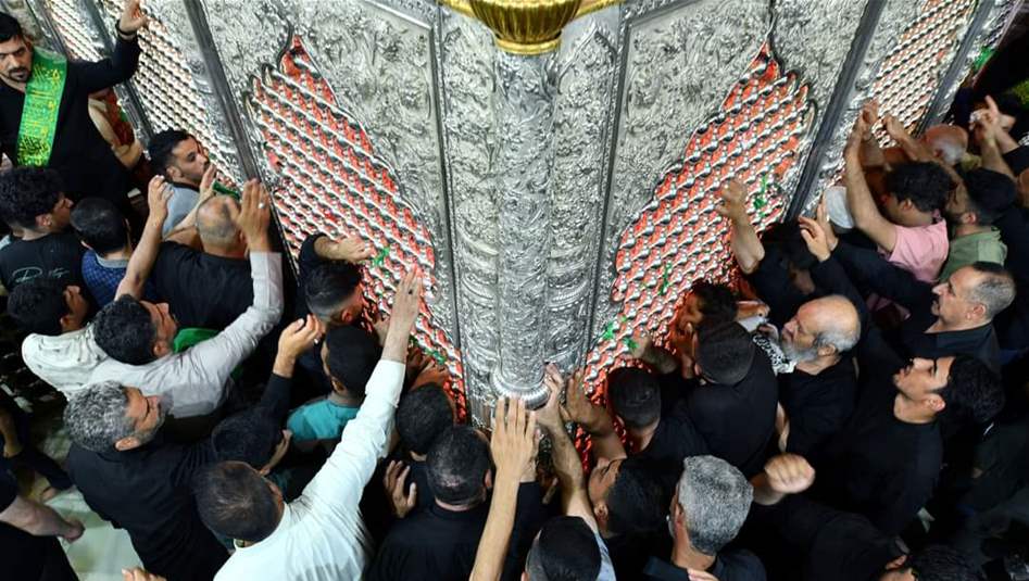 مشاهد من مراسيم إحياء ذكرى استشهاد الإمام الحسن العسكري في سامراء 