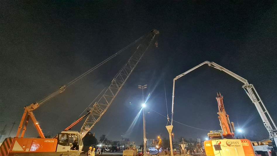 اطلاق أربعة مشاريع جديدة لفك الاختناقات المرورية في بغداد