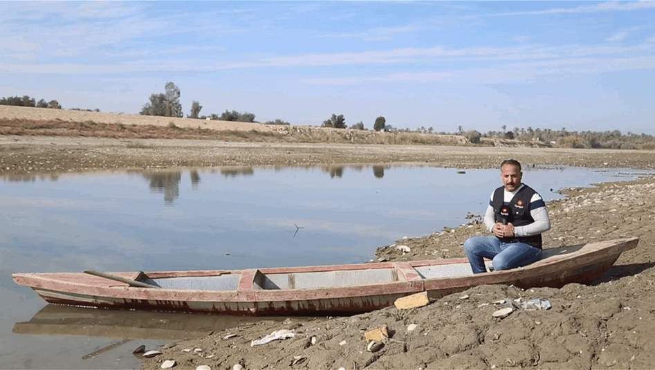 مزارعو الديوانية يتظاهرون احتجاجا على شحة المياه