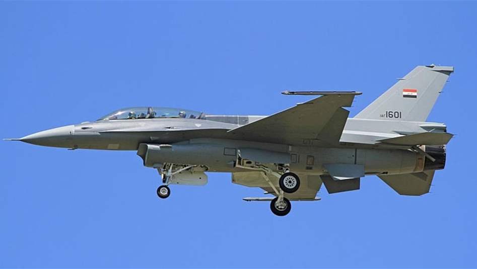 طائرات F16 تدمّر أوكارًا لداعش بداخلها 5 ارهابيين شرق صلاح الدين 