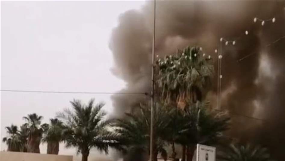 السيطرة على حريق كبير اندلع بمبنى الموارد المائية في واسط 