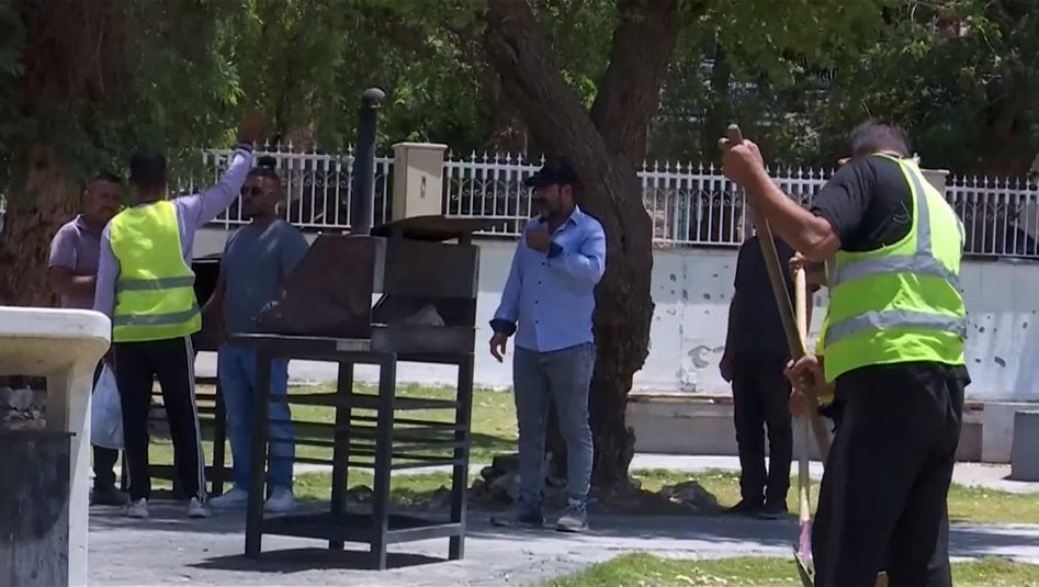 استعدادات عيد الأضحى: حملة خدمية لتنظيف الشوارع وصيانة المتنزهات في بغداد