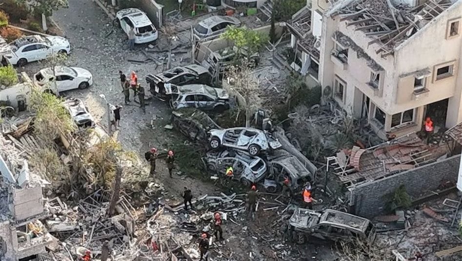 أضرار كبيرة خلفتها مسيرة إيرانية في بيسان شمالي إسرائيل (فيديو)