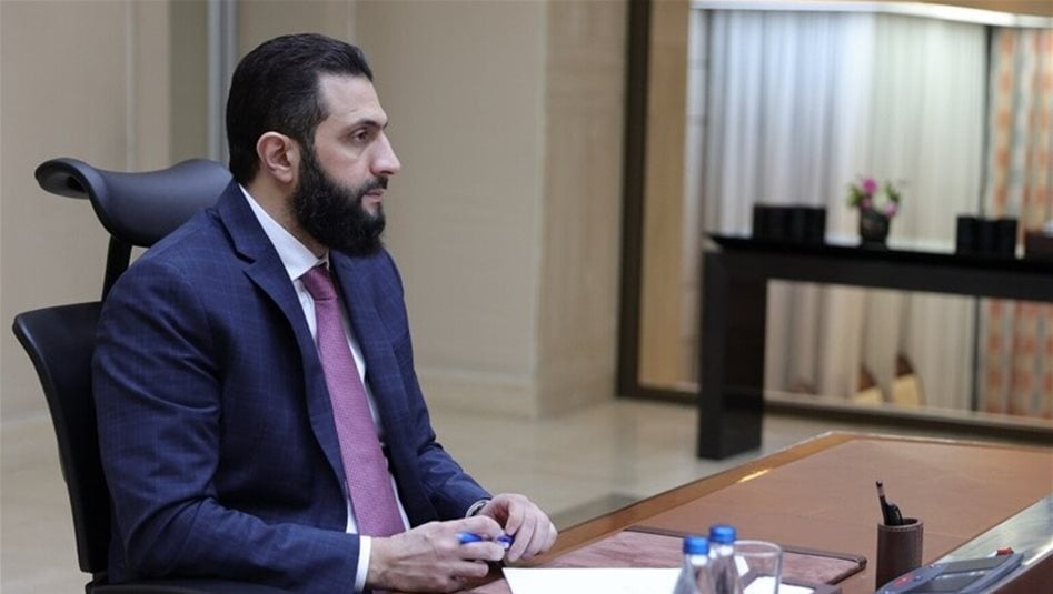 بدء اجتماع أحمد الشرع وقائد &quot;قسد&quot; والمبعوث الأمريكي في دمشق