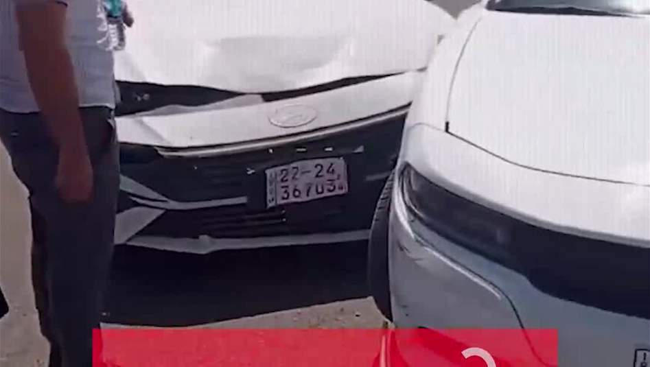 حادث مروري غريب داخل مديرية المرور