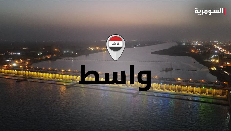 جدار يسقط على المواطنين في الكوت (فيديو)