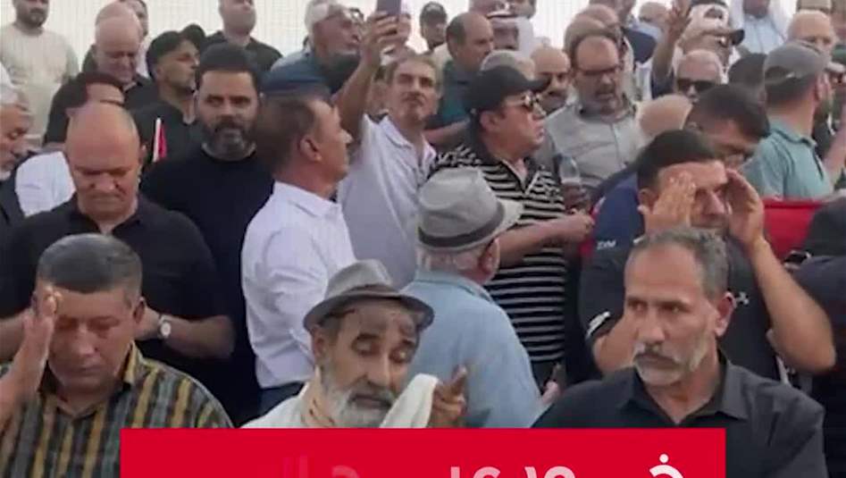 "خور عبد الله عراقي".. احتجاجات واسعة في ساحة التحرير 