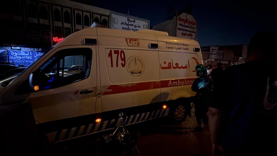 حادث مروري وسط البصرة يتسبب بإصابة شابين بكسر في الأرجل