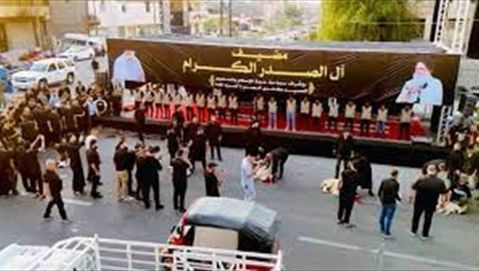 بالفيديو: موكب ال الصدر الكرام يستقبل جموع الزائرين‎
