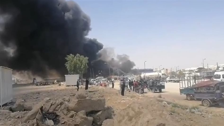 الكشف عن تفاصيل حريق خيام النازحين في منطقة عوريج