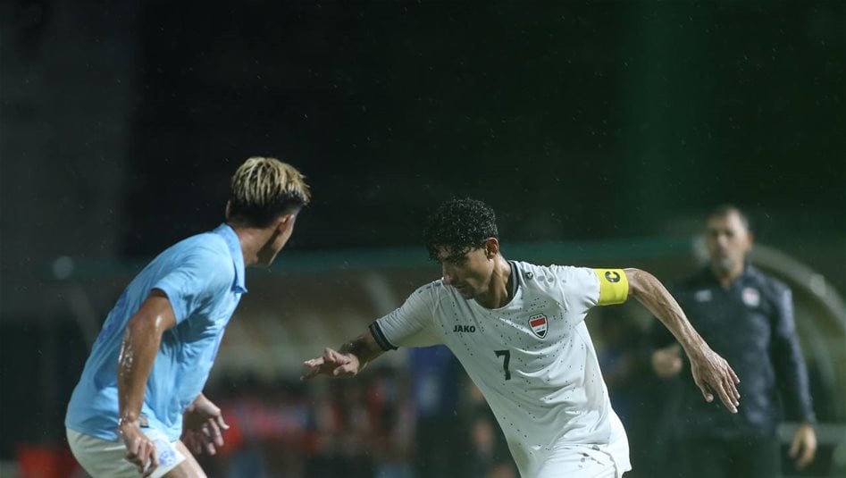 العراق يتعادل مع كمبوديا ويتأهل الى نهائيات آسيا تحت 23 عاماً