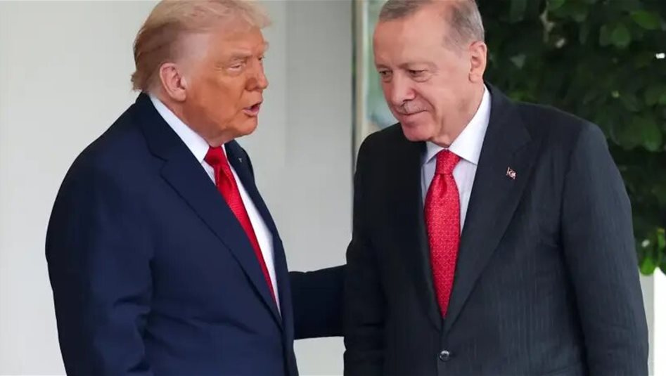 ترامب لاردوغان: تحياتي لزوجتك الجميلة