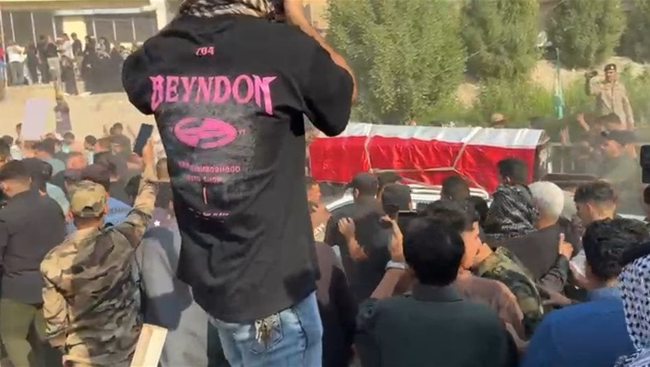 المئات يسيرون بتشييع الغريق حسين الجياشي... ومساجد الكريعات "تحشد" للمشاركة (فيديو)