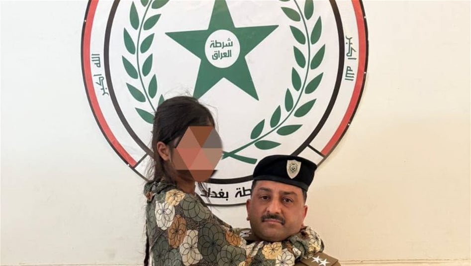 اعتداء وحشي يهزّ بغداد.. شرطة الرصافة تعتقل أباً ضرب ابنته بوحشية (صور)