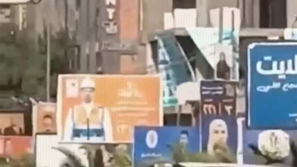 النيران تلتهم مطعمًا في ديالي